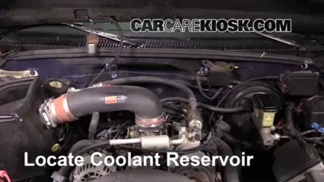 1997 Chevrolet Tahoe 5.7L V8 Refrigerante (anticongelante) Sellar pérdidas